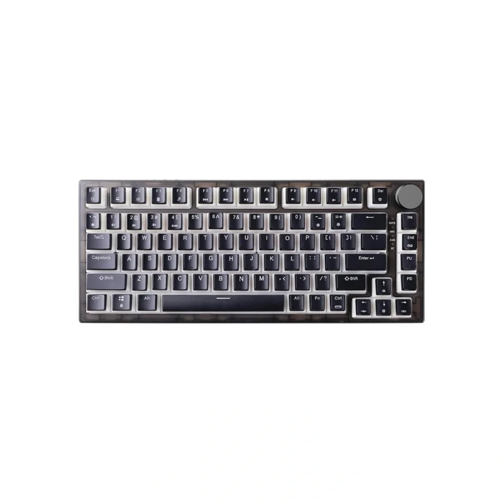 DIERYA T83 75% MECHANICAL WIRED/WIRELESS KEYBOARD W GASKET MOUNT+PUDDING KEYCAPS